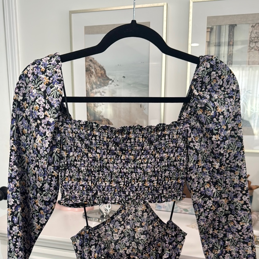 Floral Mini Dress - Picture 7 of 7